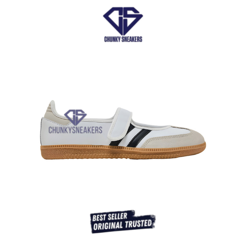 Sepatu Adidas Samba Jane White Gum 100% Original BNIB