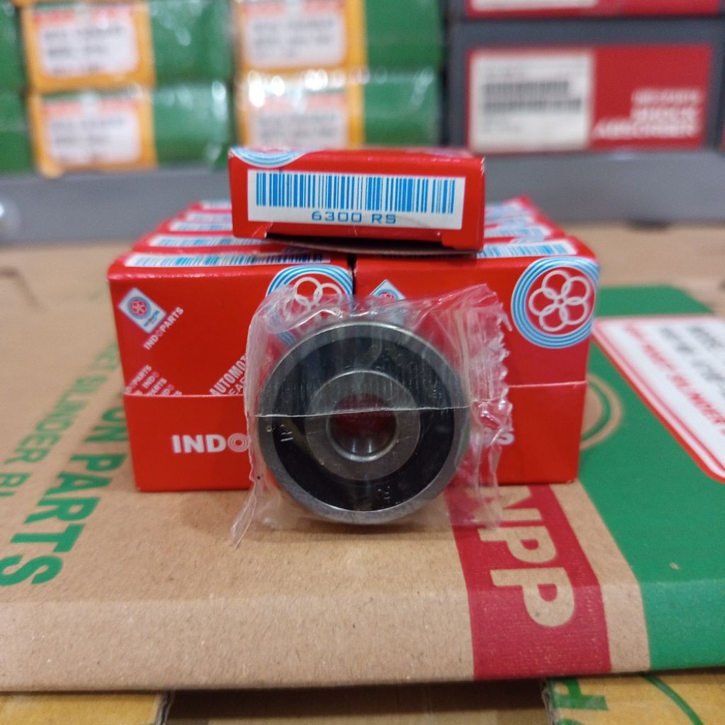 BEARING RODA INDOPART 6300 1RS MIO MIO J M3 SOUL GT FINO AEROX NMAX laher roda