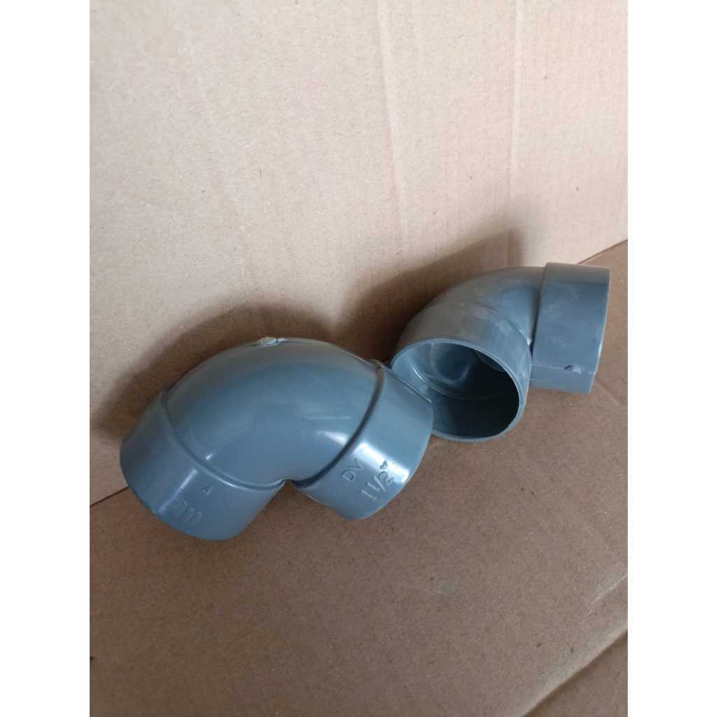 KNEE KNIE PIPA PVC 1.5" Knee Knie Pipa PVC 1.5 inch 1 1/2 inch - ABH