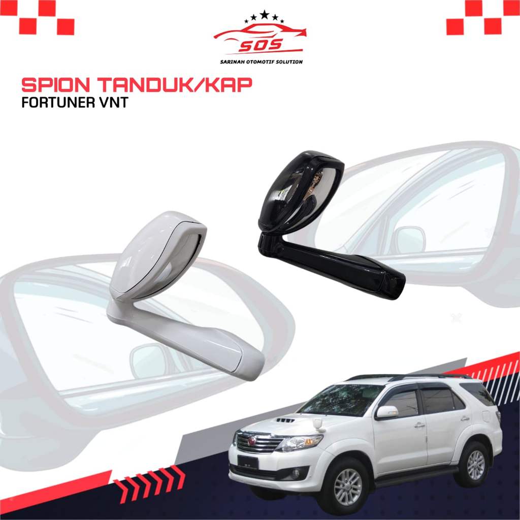 Spion Tanduk Kap Mesin Toyota Fortuner VNT 2012 2013 2014 2015