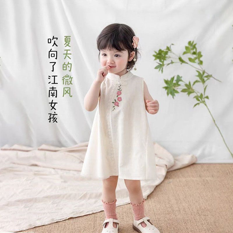 [Asiababy] Dress Anak Perempuan 1 - 8 tahun Baju Cheongsam Imlek CNY Anak