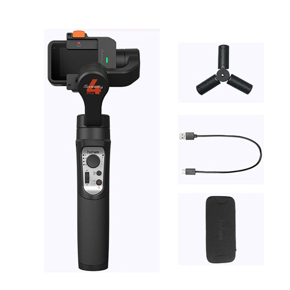 Hohem iSteady Pro 4 Gimbal Stabilizer 3-Axis Handheld Gimbal for GoPro Hero10 9 8 7 6 Insta360 One R