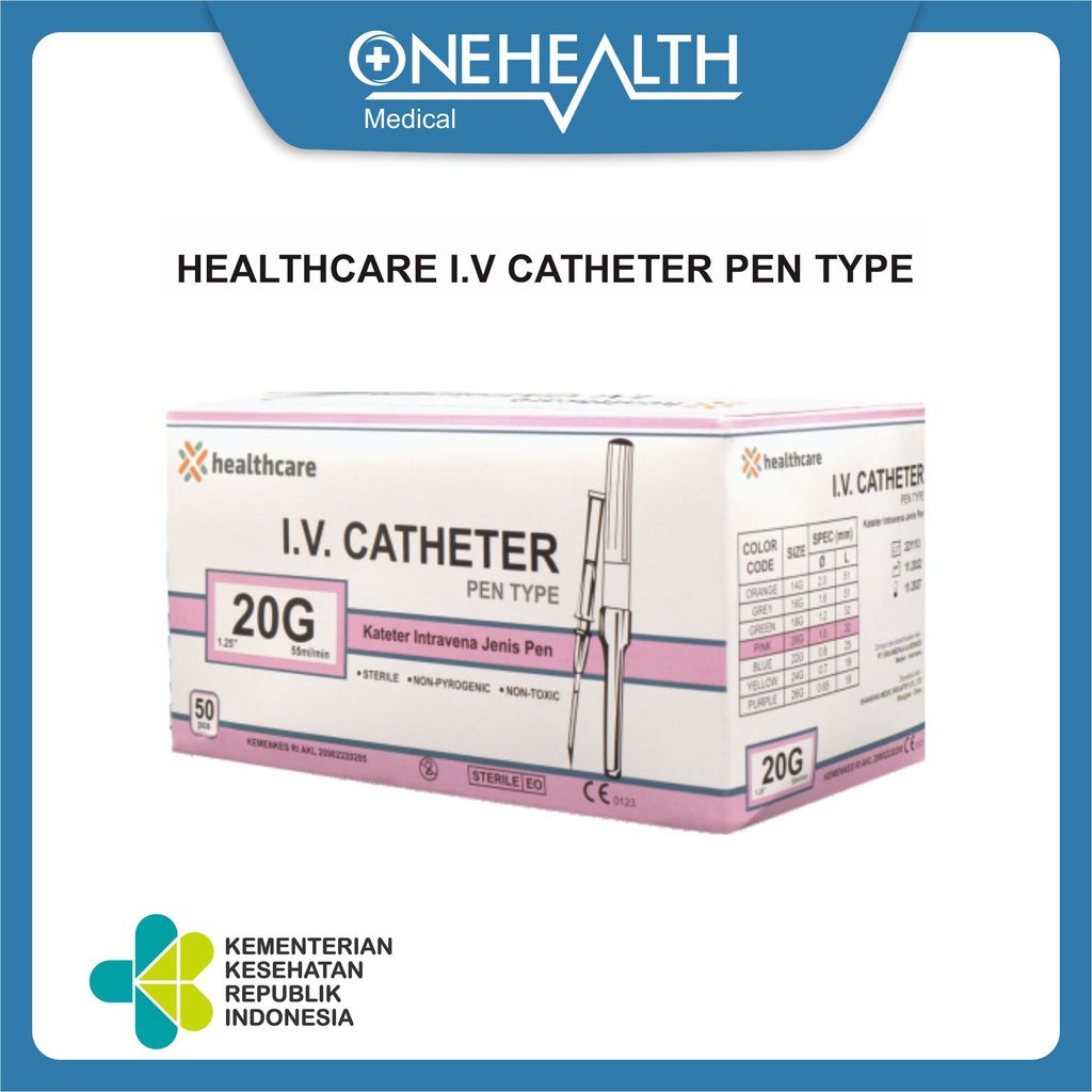 Healthcare IV Catheter Pen Abocath Jarum Infus Eceran/pcs