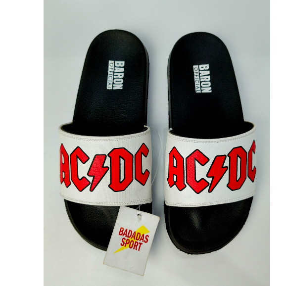 SANDAL SLOP AC/DC SENDAL SLIP ON PRIA WANITA HIGH QUALITY NYAMAN RINGAN