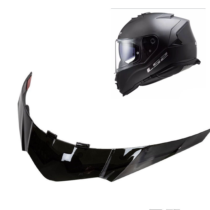 Helmet Tail Wing For LS2 FF802 Helmet Tail Graphite Black Red and Blue F Helmet Parts & Accessories