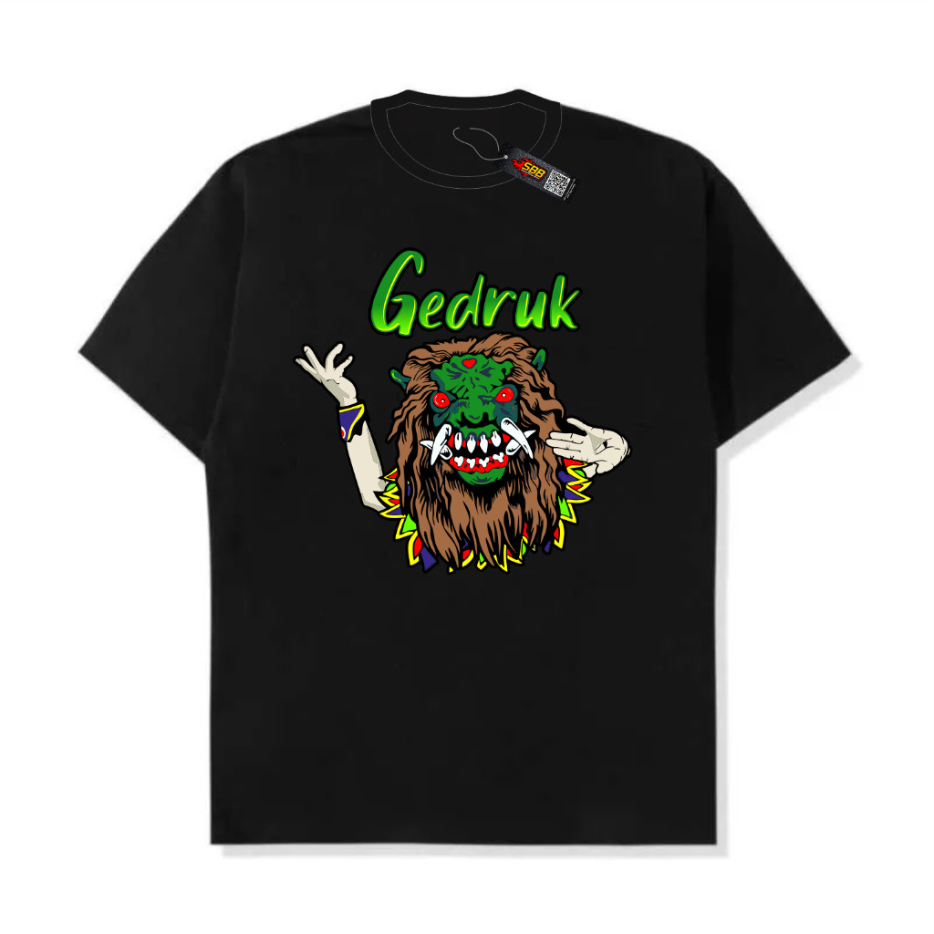 BAJU KAOS VIRAL GEDRUK BUTO IJO BARONG BANTENGAN MBEROT DISTRO KATUN