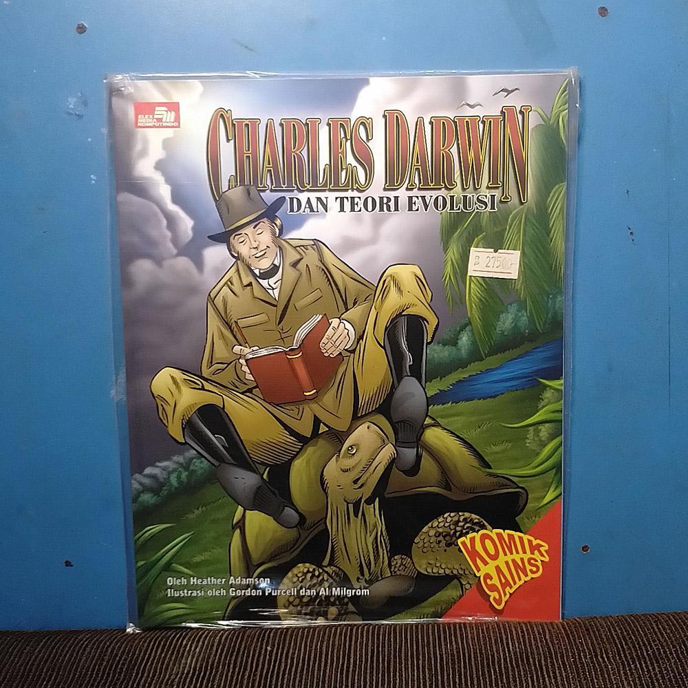 Buku Anak Komik Sains Science Comic Teori Evolusi Charles Darwin