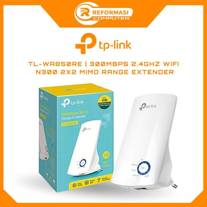 TP-Link TL-WA850RE Penguat Signal TPLINK 850RE Wifi Extender/ Repeater Kabel Extender Sinyal - TL-WA