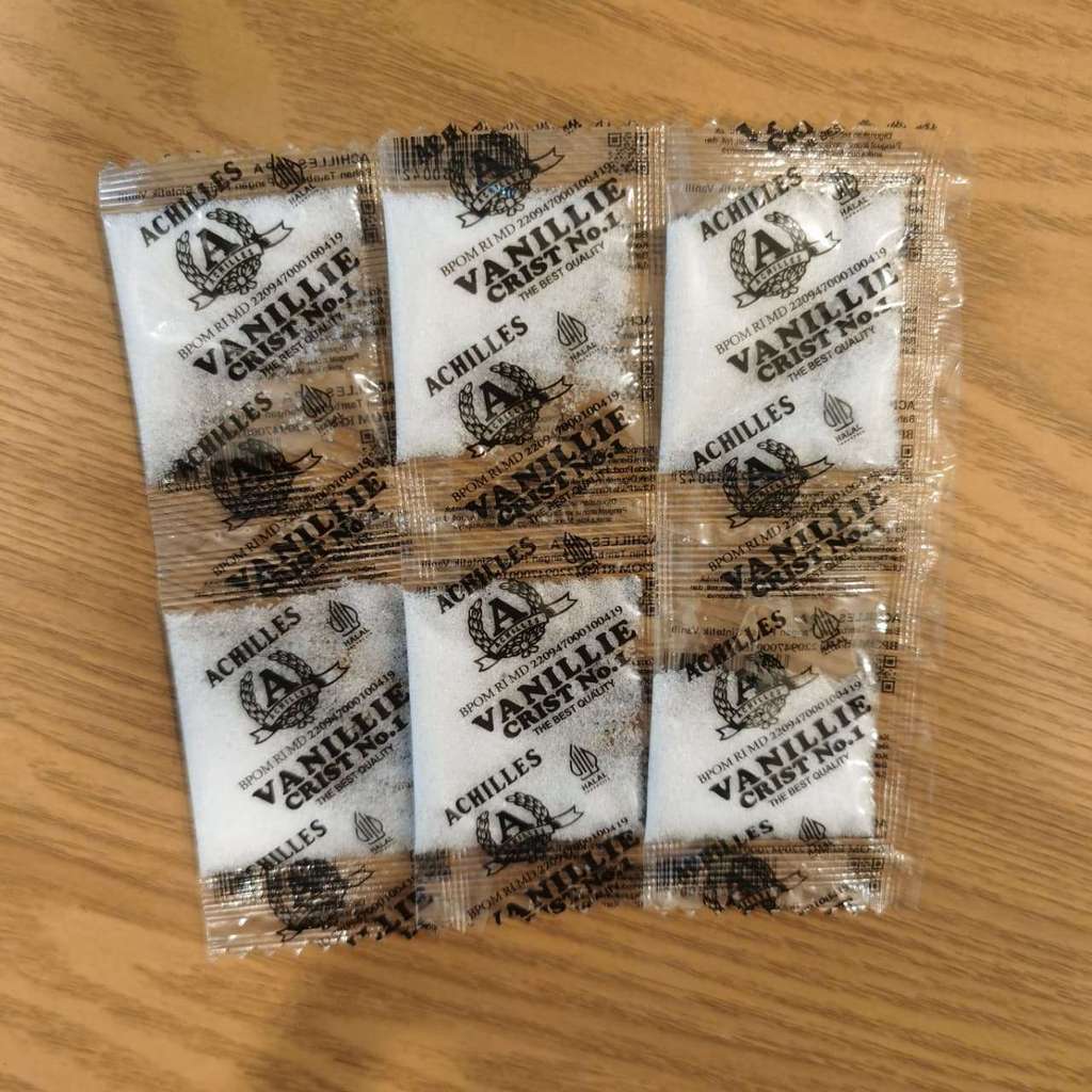 GRATIS ONGKIR - ACHILLES VANILLIE CRIST NO 1/VANILI BUBUK 2GR