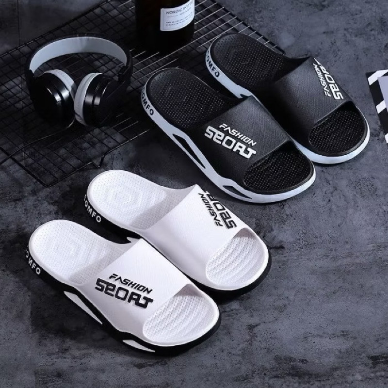 sandal selop import pria/sandal trend Masakini/sandal karet