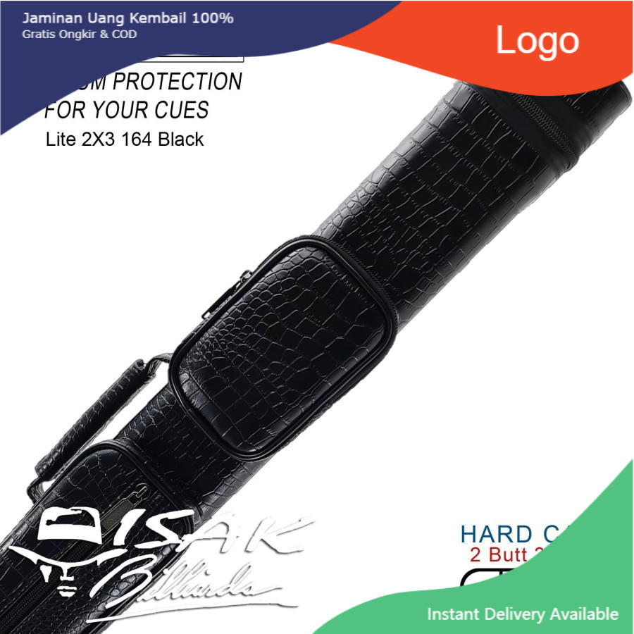 Toronto Wildcats 2x3 Case 164 - Tas Stick Cue Billiard Biliar 2B3S Ori
