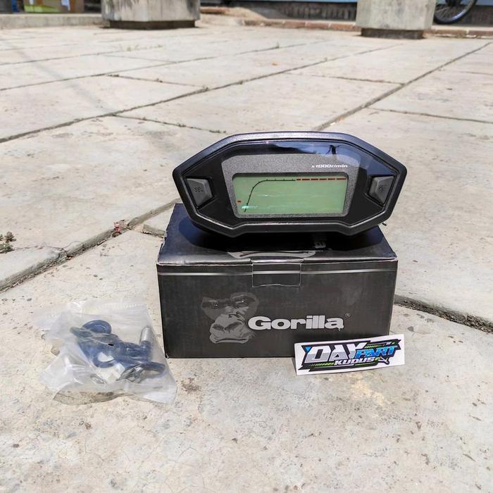 speedometer digital koso rx 3n zx 1000 import gorilla spedometer koso digital rx3n impor gorila spid