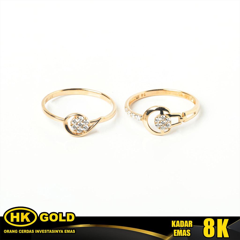 Cincin Emas 8K Type 1643 HK GOLD