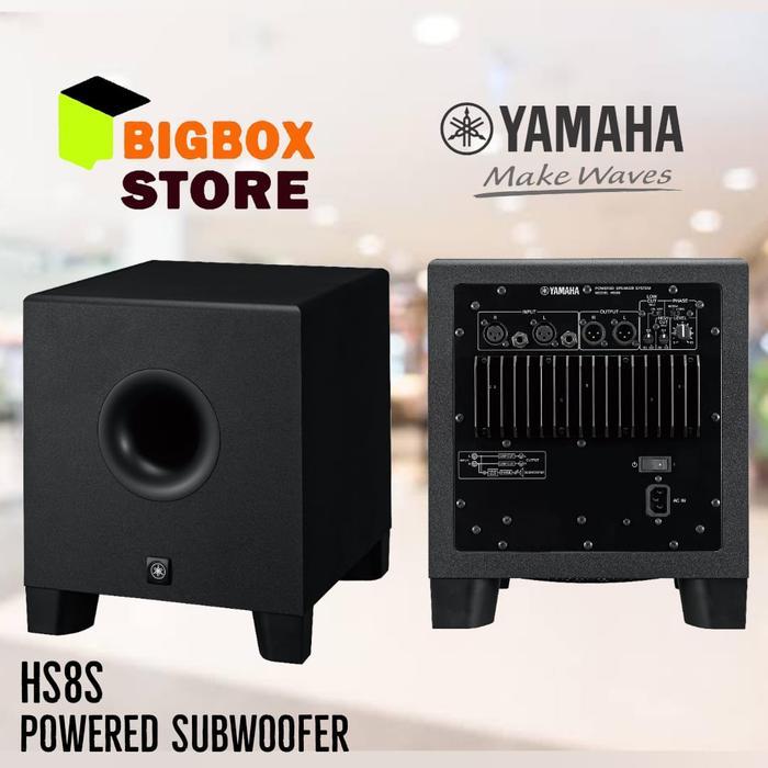 PROMO GASPOLL Speaker Monitor Yamaha HS-8S / HS 8S / HS8S SubWoofer Aktif