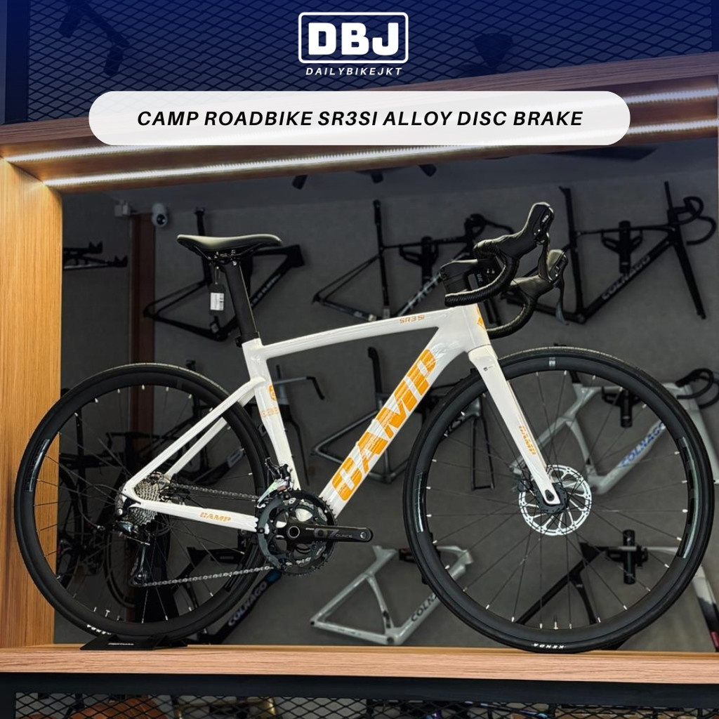 CAMP ROADBIKE SR3SI ALLOY DISC BRAKE (WHITE) SIZE 49