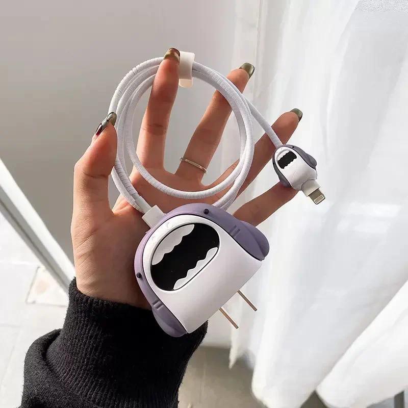 Cute Korea Game Console Soft Silicone Charger Protective Case for IPhone 11 13 14 18W-20W Fast Charg