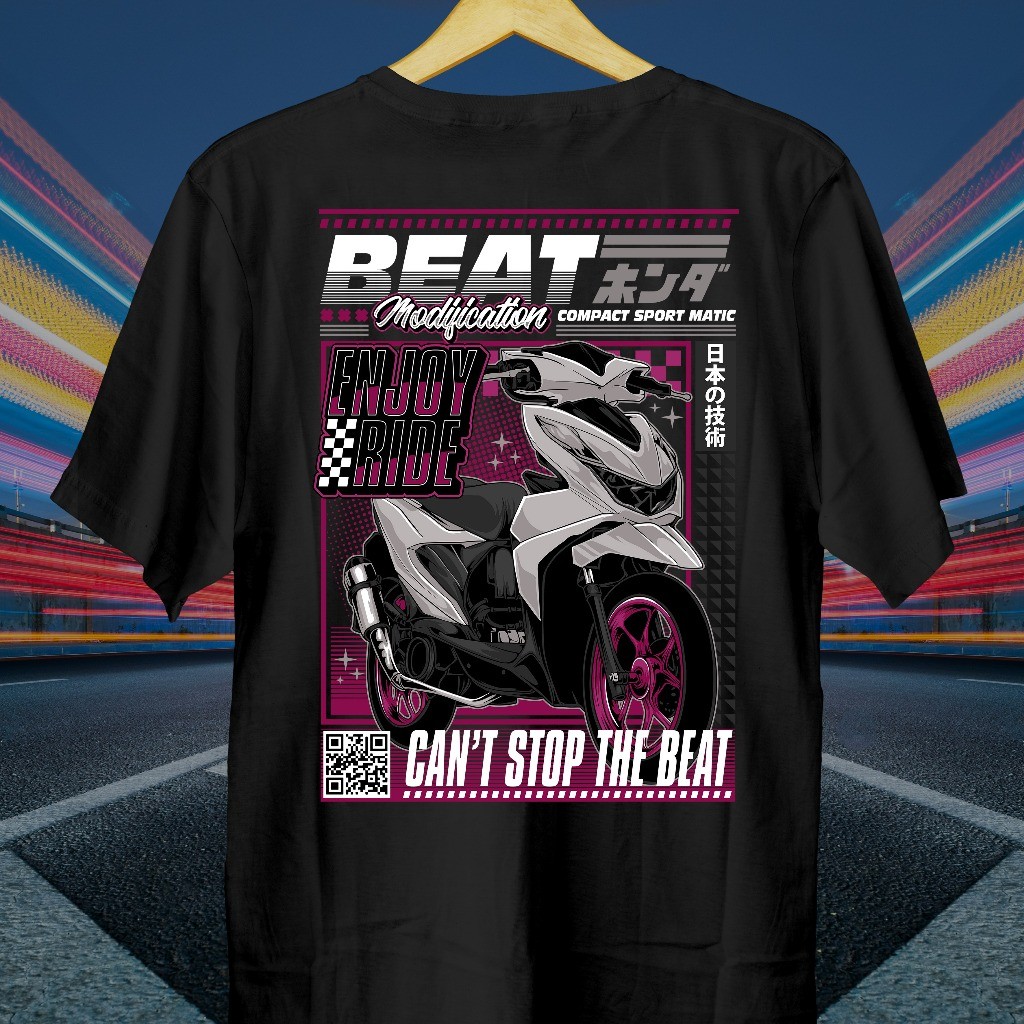 Kaos Motor Beat Modification // Kaos Beat Modification // Baju Beat // Kaos Beat // Beat