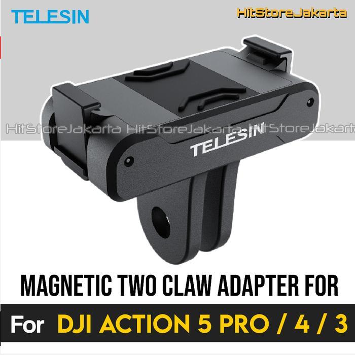 Glorious I.T Telesin Magnetic Adapter For DJI Osmo 360 DJI Action 5 Pro / 4 / 3 Osmo Nano Magnetic T