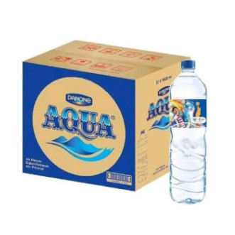 Aqua 1 Liter 1 Dus isi 12