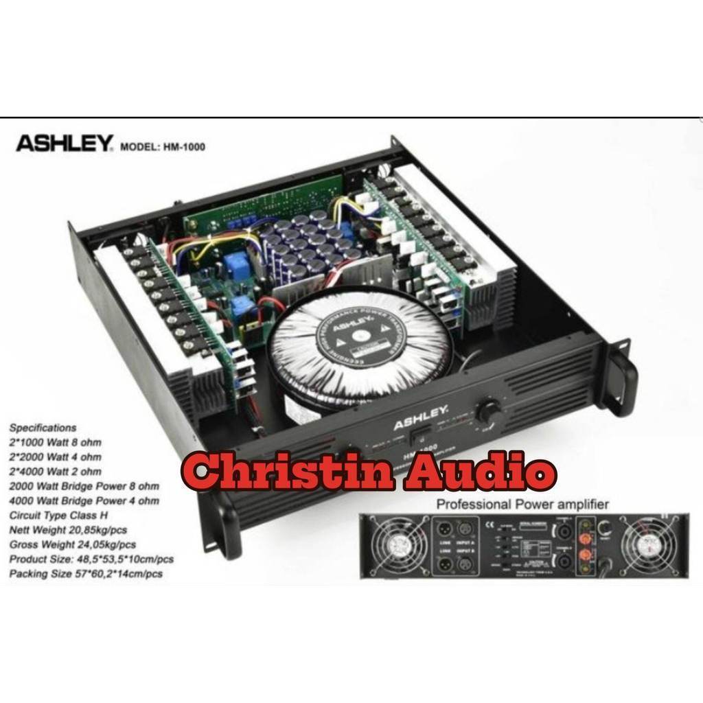 Power Ashley HM 1000 Class H 2000 Watt Original