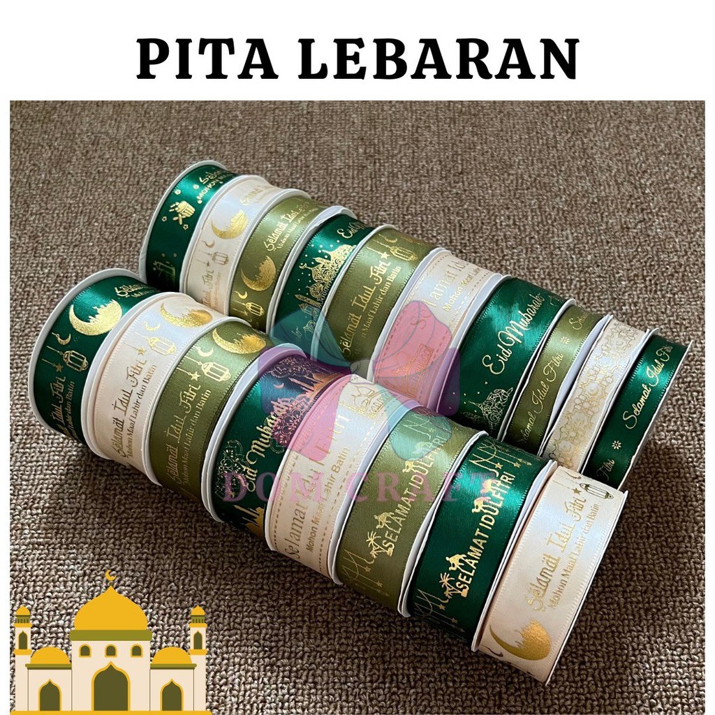 PITA SATIN LEBARAN / PITA IDUL FITRI / PITA HAMPERS LEBARAN / PITA PARSEL LEBARAN MOTIF