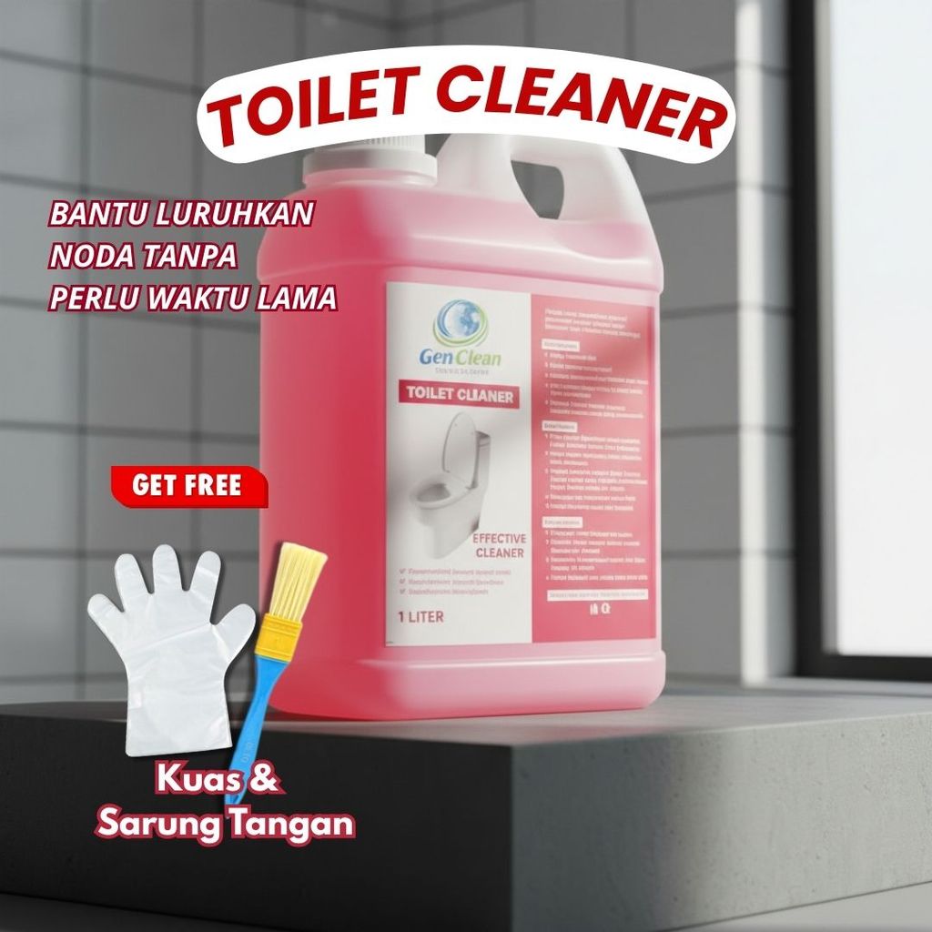 Solusi Penghilang Kerak Air Keras Toilet dan Keramik, Kamar Mandi Lebih Bersih dan Kinclong X1-548
