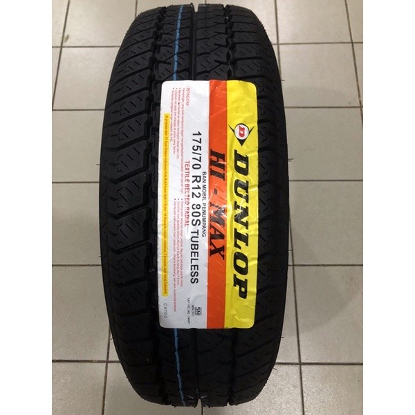 Ban Mobil Dunlop 175/70 R12 HIMAX BAn Muatan Ringan