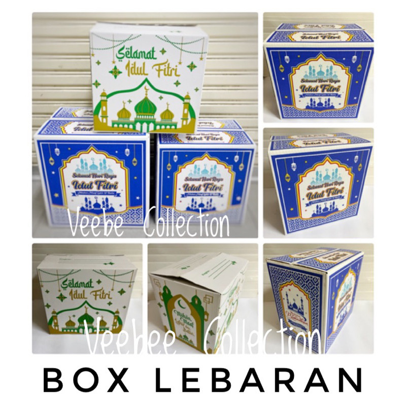 Box lebaran/ Box Parcel idul fitri lebaran/ Kotak Kardus hampers idul fitri