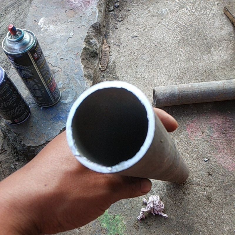 pipa besi 2 inch od 49mm tebal 2-3mm