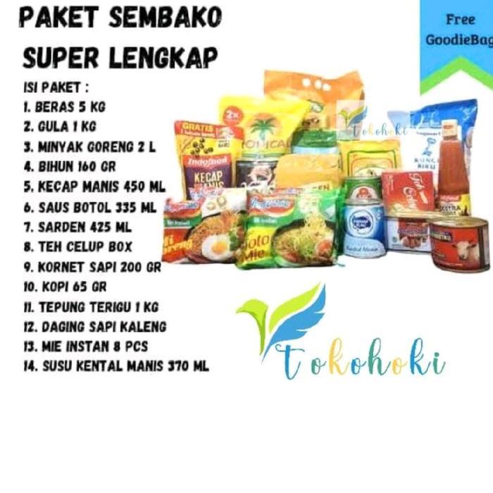 Promo PAKET SEMBAKO SUPER LENGKAP
