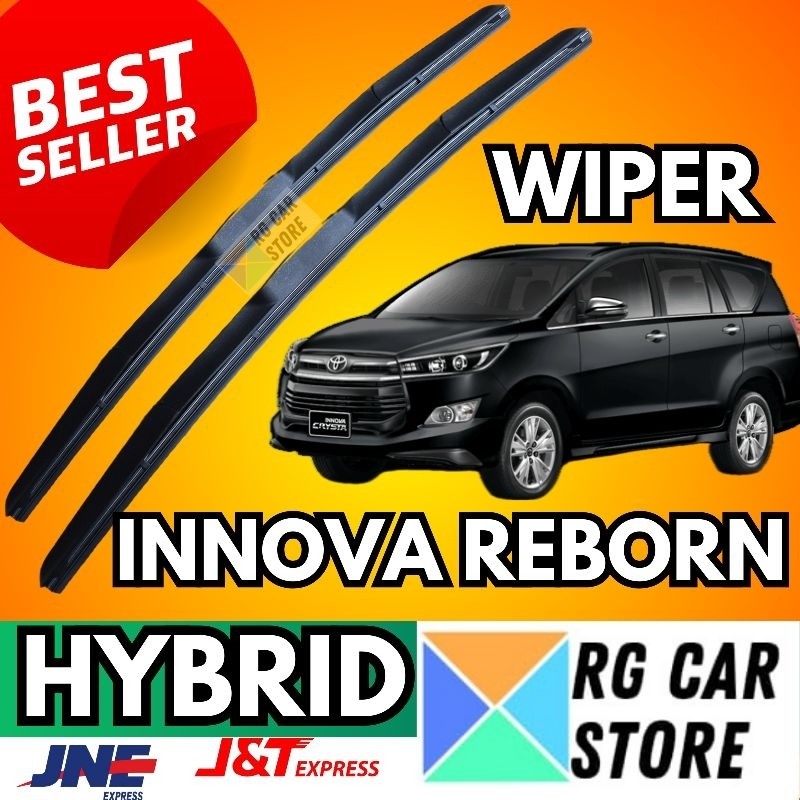 Wiper Kaca Mobil Toyota Innova Reborn Model Wiper Hybrid Berkualitas