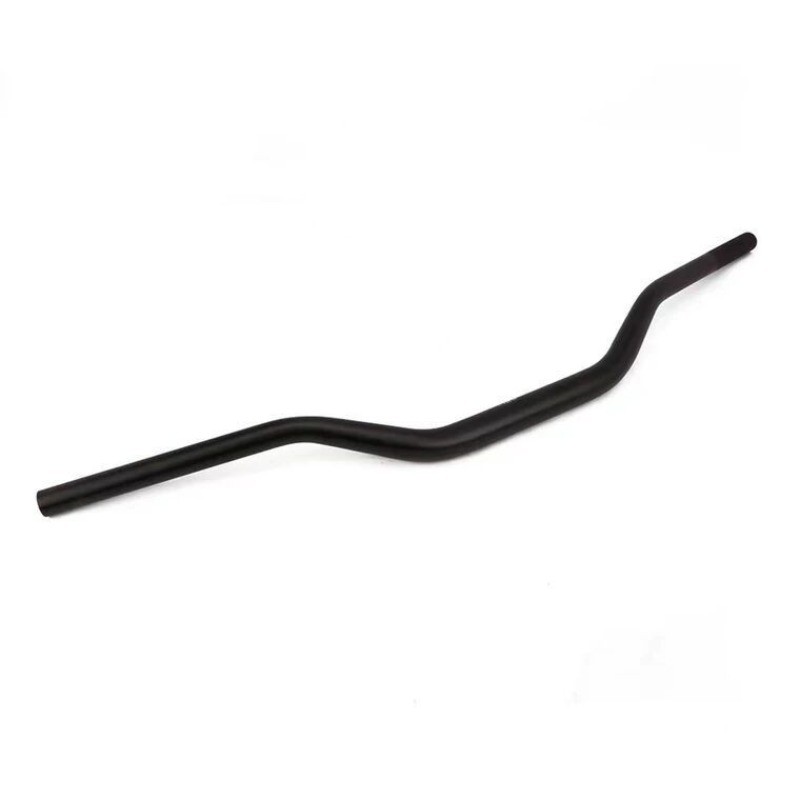    Stang Motor Renthal Hitam 1 1/8" 28mm Bahan Aluminium Alloy RENTHAL971 Untuk Motor Trail, Pit Bi