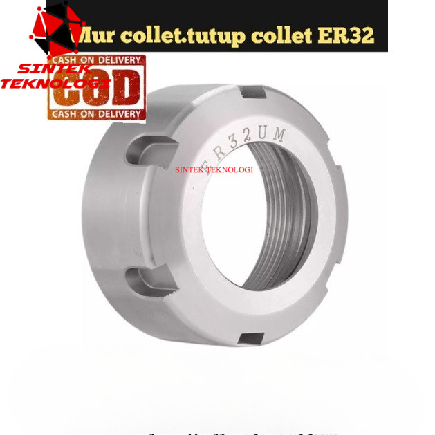nuts collet tutup collet ER32 mur collet bukan arbor collet cocok untuk arbor type ER32 mt2 mt3 mt4 