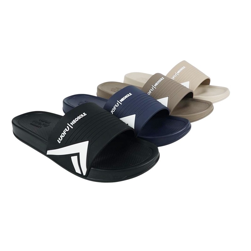 LUOFU Neosole Sendal Kokop Jelly Karet Eva Pria E6212-E24 [B04] Luofu Import