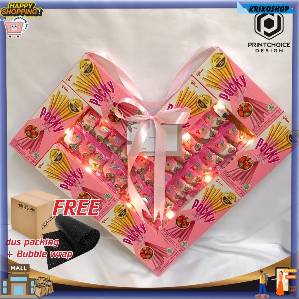Pocky Love Pita (Free Packing Bubble + Dus) D6-13