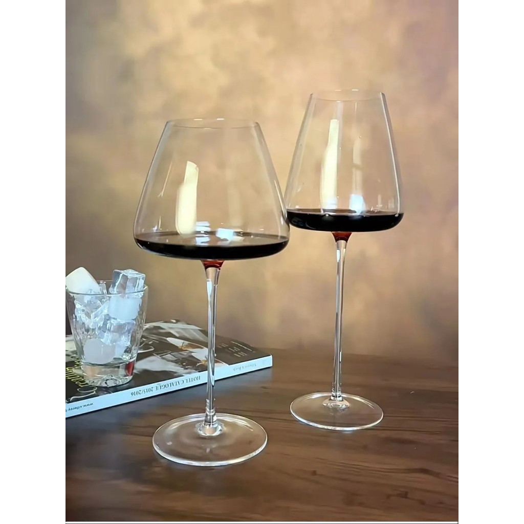 Large European Wine Glasses Burdy Clear Red Wine Glasses High Value Crystal Glass Grape Champagne Gl