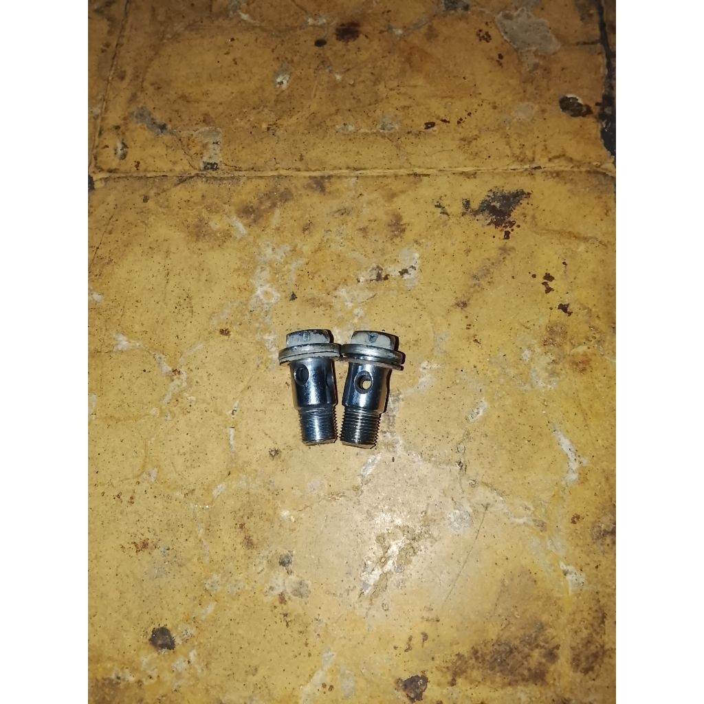 Baut Plus Ring Tembaga Oil Cooler Suzuki Satria FU Original Second