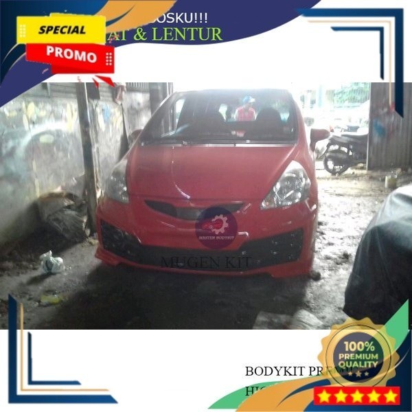 AKSESORIS BEMPER MOBIL BODYKIT HONDA JAZZ GD3 ADAPTASI RS MUGEN