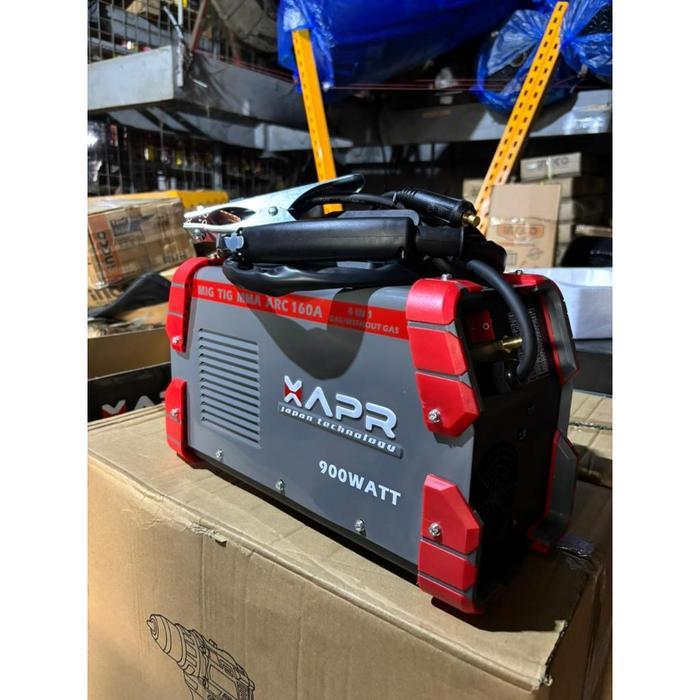 APR MIG/TIG/MMA Welding Inverter (160A, 900W) XAPR APR-AP39Promax Paket lengkap Fullset Mesin Trafo 