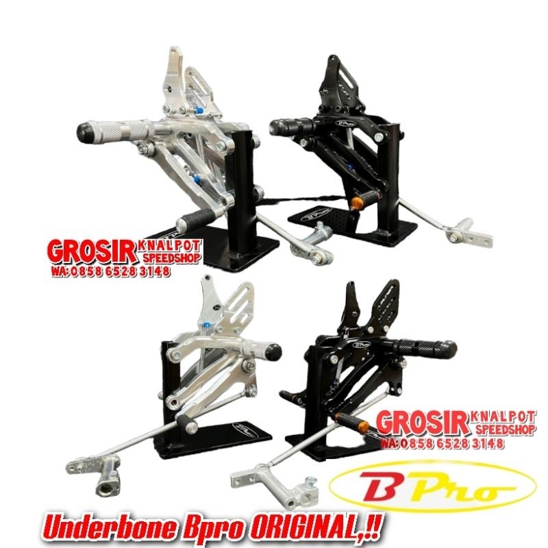 STEP Foostep UB Underbone BPRO B pro ORIGINAL Kawasaki Ninja R RR SS ZX victor Balap Drag Race Conte