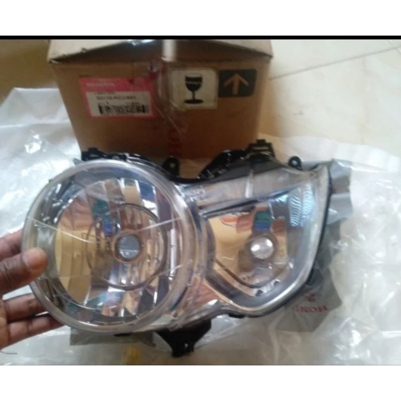 lampu depan reflektor headlamp Honda Tiger Revo tirev pece PC original ORI asli AHM ( Bisa COD )
