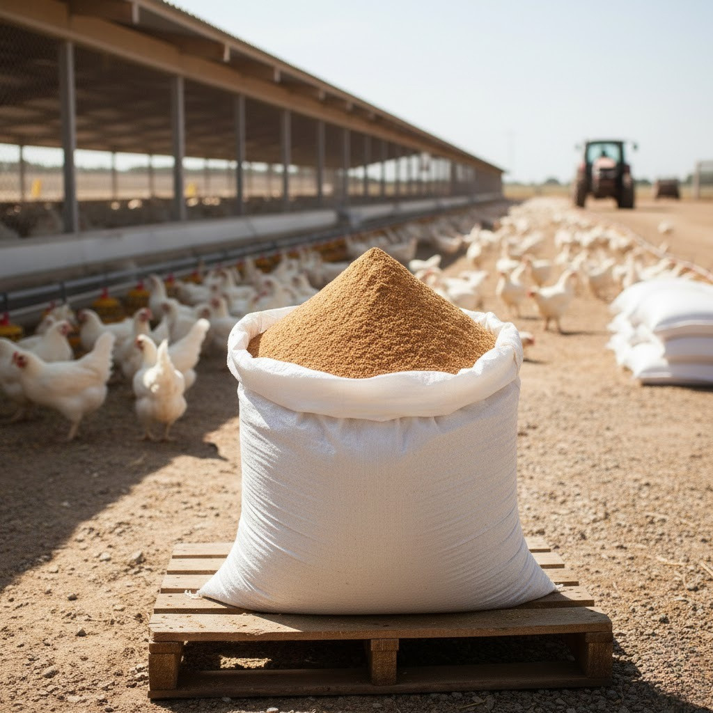 MBM ( Meat Bone Meal ) Tepung Daging dan Tulang Bahan Baku Pakan Ternak ORIGINAL TANPA OPLOSAN / Kem