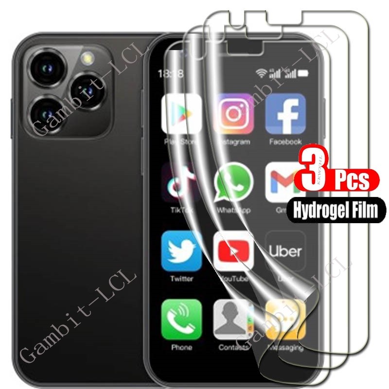 For Soyes XS16 3" SoyesXS16 XS15 SoyesXS15 Mini Phone Hydraulic HD Soft Hydrogel Film Full Protectiv