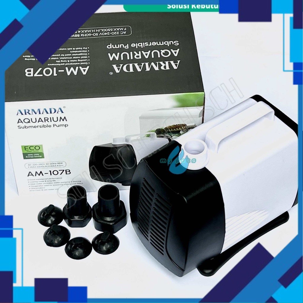 Pompa celup aquarium / kolam armada 107B
