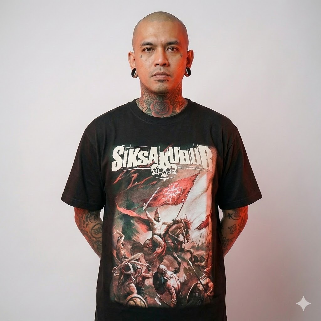 Original SiksaKubur - Laskar Pelayan Kegelapan Tshirts Kaos Unisex