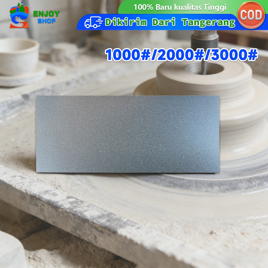 Diamond Sharpening Plate 2000#/1000#/3000# Batu Asah Poles Presisi Tinggi Pelat Penggilingan Berlian