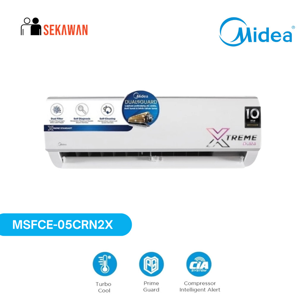 AC MIDEA MSFCE-05CRN2X / AC MIDEA 0,5PK MSFCE05CRN2X (STANDARD)