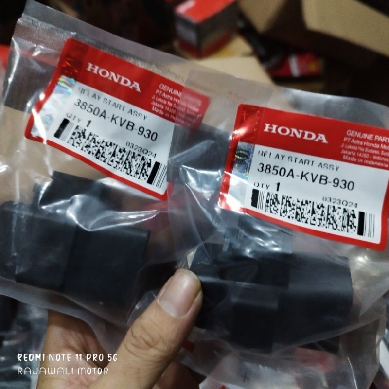3850A-KVB-930 Relay Start Assy (Bendik Stater) – Vario 110 Karbu KVB AHM Original (sudah termasuk ka