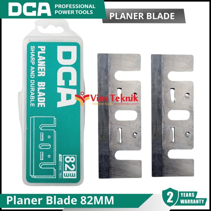 DCA Mata Planer 82MM Mata Ketam Serut Kayu Planer Blade TCT