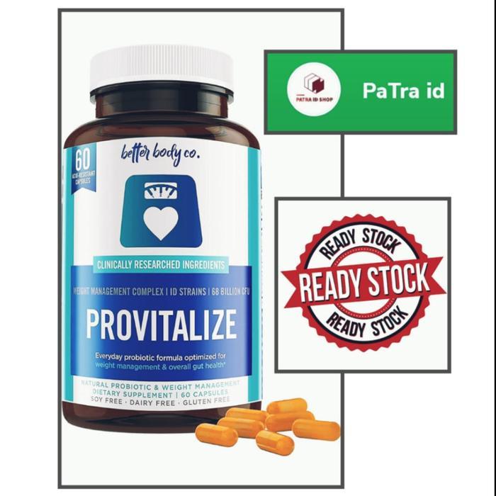 Better Body Co. Provitalize 100% Natural & Unique Probiotic Menopause